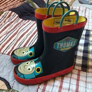 Thomas the train rain boots
